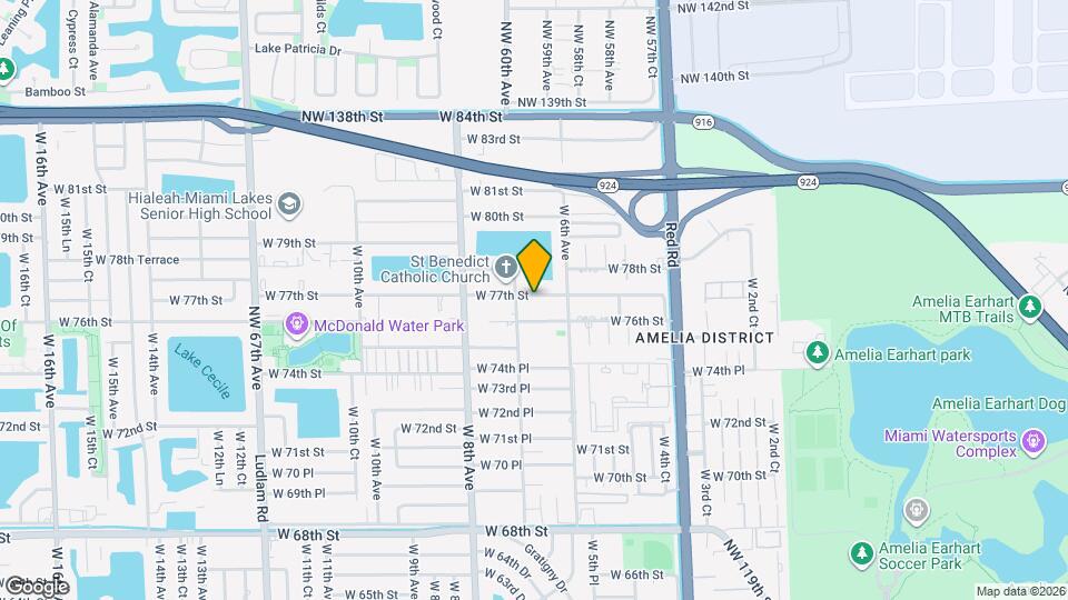 670 W 77th St Mapa y Detalles de la Ubicación