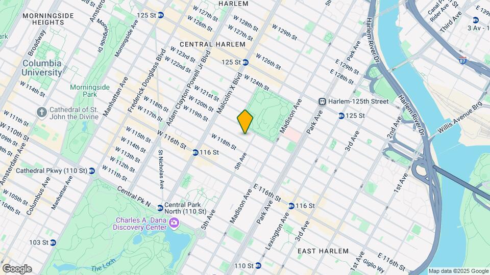 11 W 119th St Map and Location Details