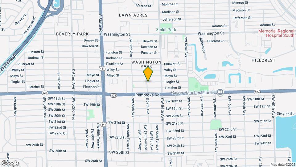 1601 S 57th Ave Map and Location Details
