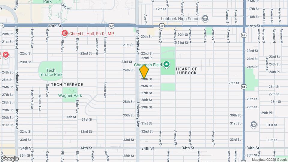 2427 25th St Map and Location Details