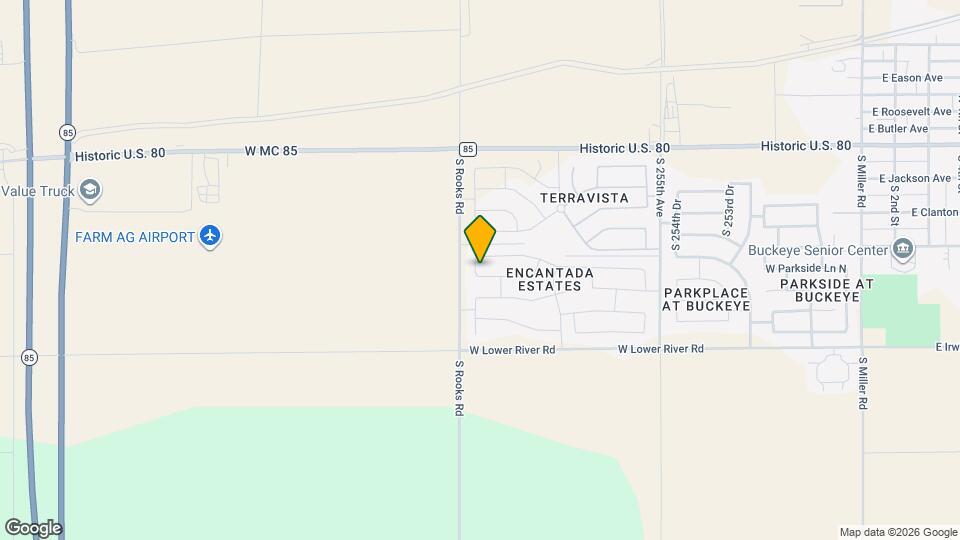 25854 W Valley View Dr Map and Location Details