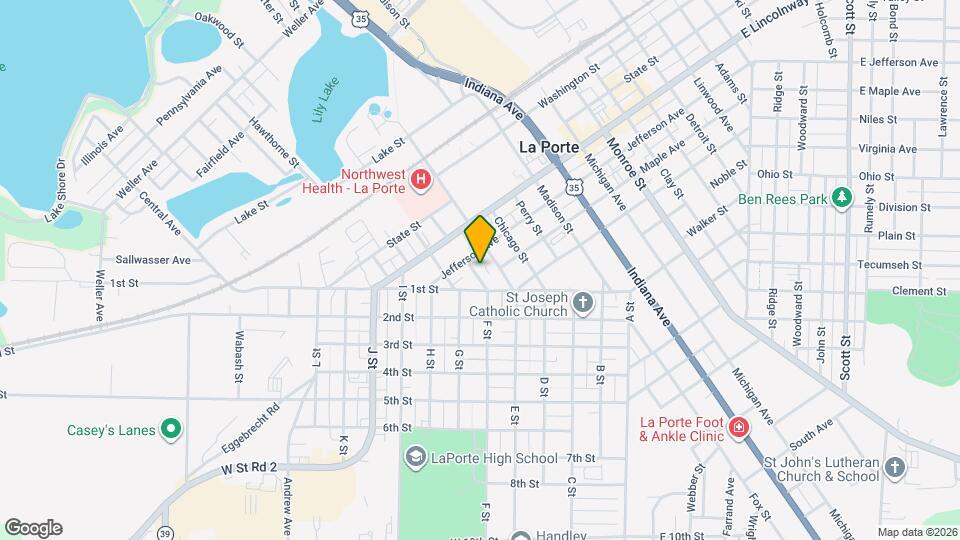 107 Patton St, Unit A Mapa y Detalles de la Ubicación