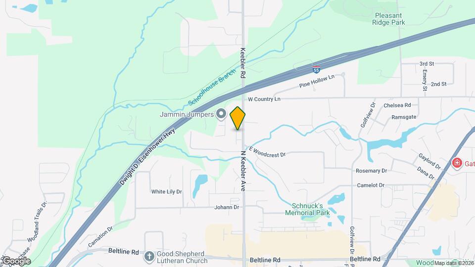 2107 N Keebler Ave Map and Location Details