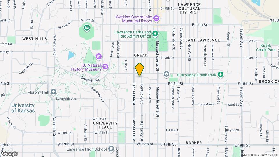 1415 Kentucky St Map and Location Details