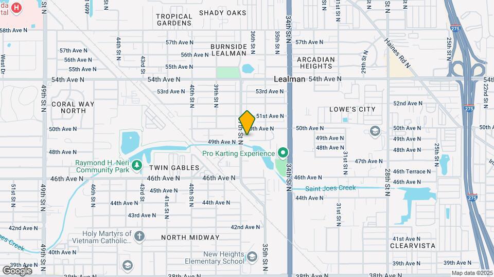 Oak Villas Map and Location Details