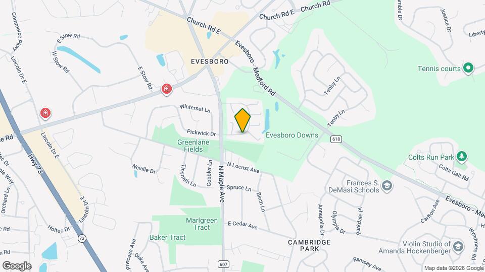 44 Burgundy Dr Map and Location Details