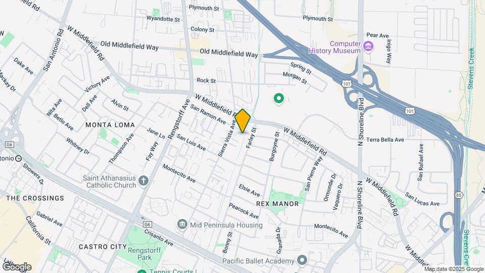 1905 San Ramon Ave Map and Location Details