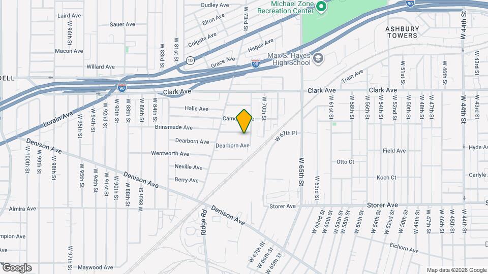 7115 Brinsmade Ave Map and Location Details