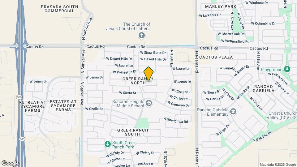 15836 W Sierra St Map and Location Details