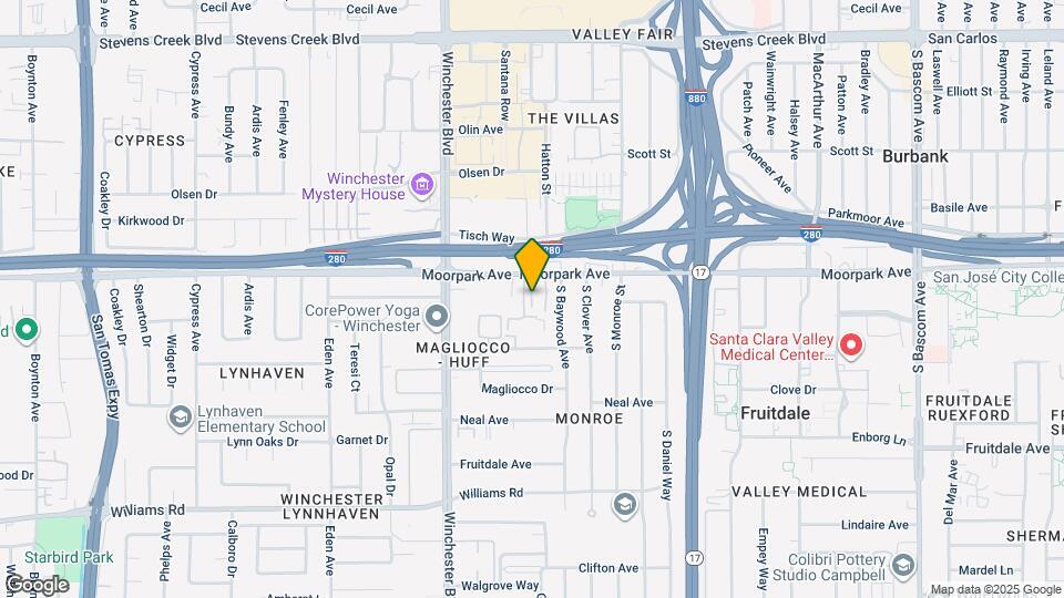 2948 Moorpark Ave Map and Location Details