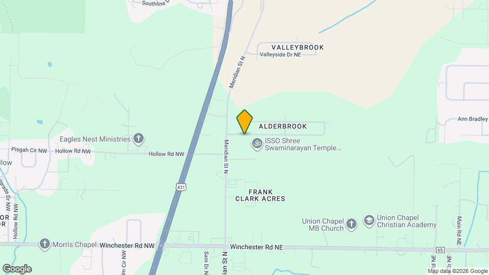 114 Whitestone Dr NE Map and Location Details