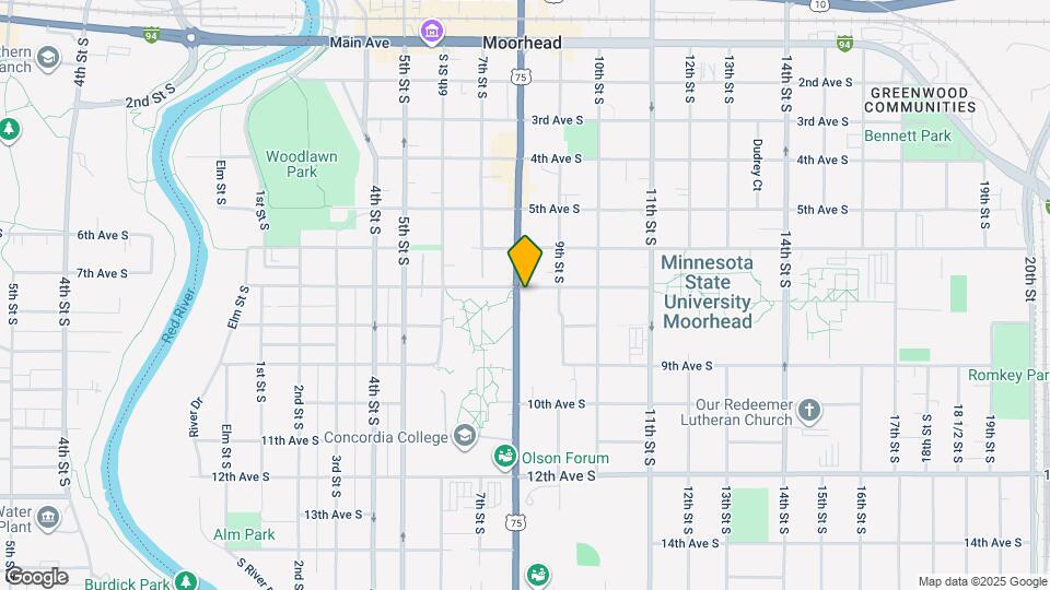 704 8th St S Map and Location Details