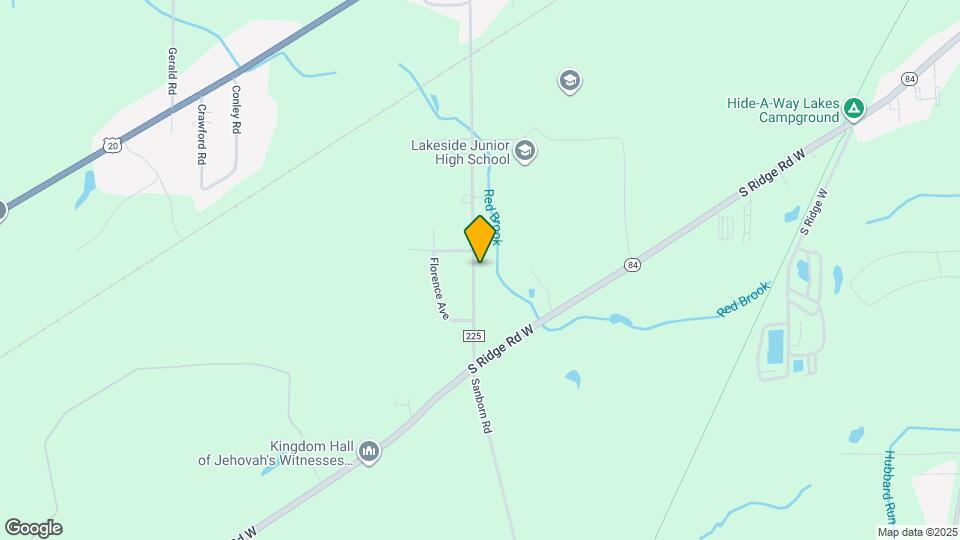 6936 Sanborn Rd Map and Location Details