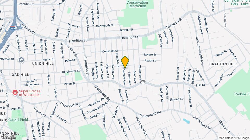 151 Delmont Ave-Unit -1 Map and Location Details
