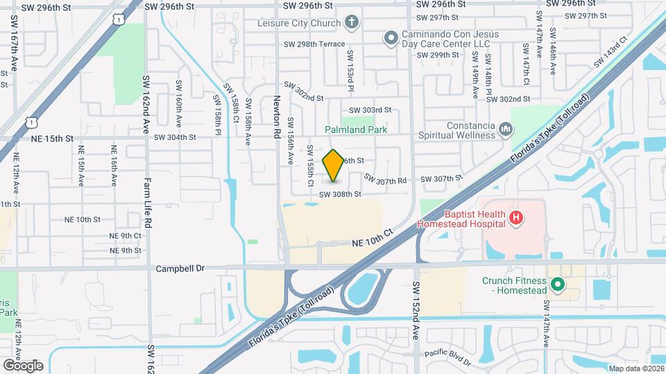 30724 SW 154th Ct Map and Location Details