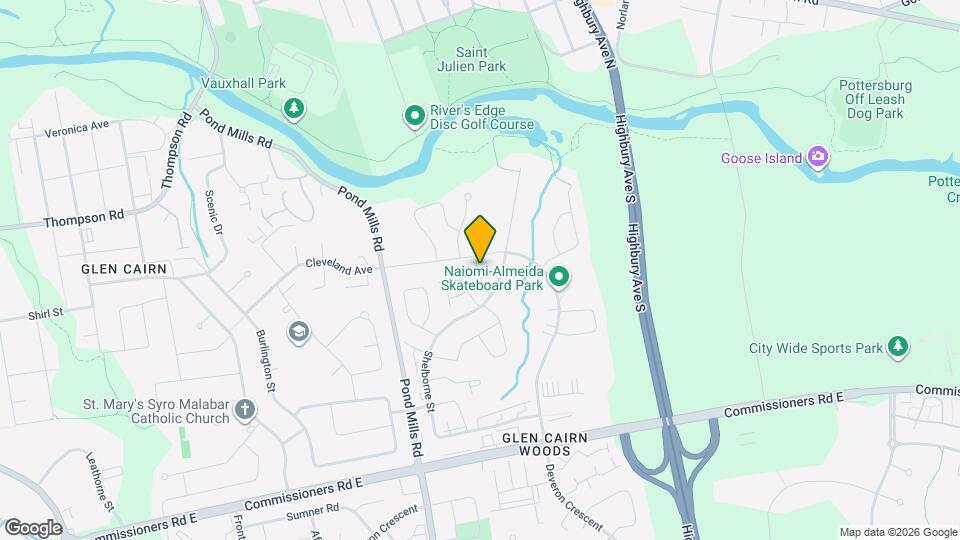 925 Deveron Crescent Map and Location Details