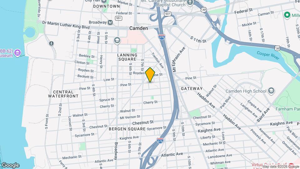 802 Princeton Ave Map and Location Details