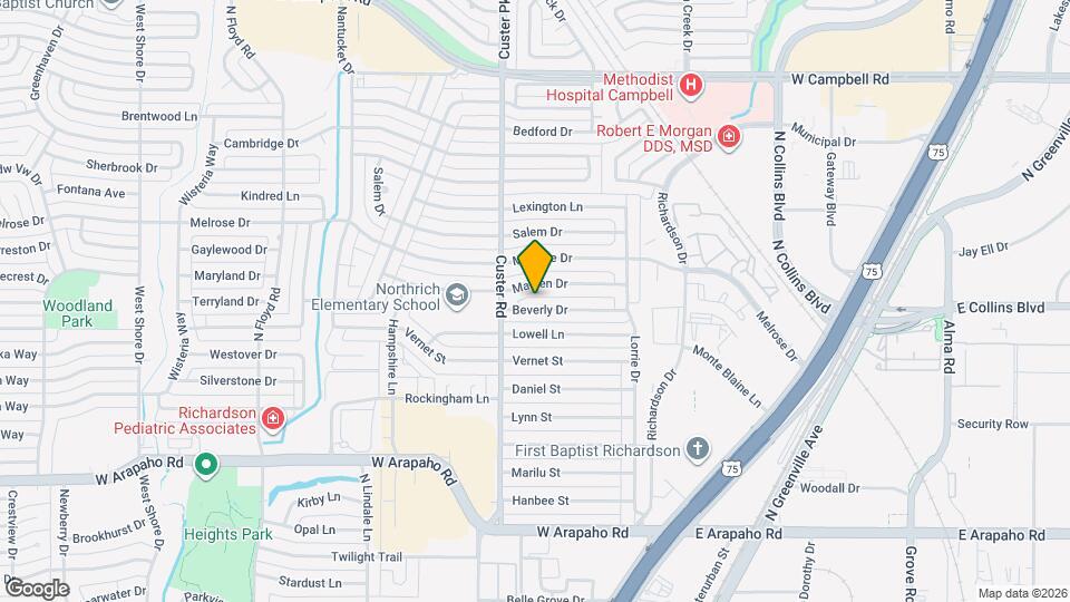 434 Beverly Dr Map and Location Details