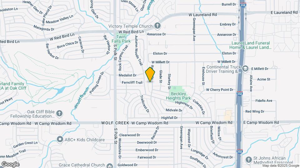6633 Racine Dr Map and Location Details