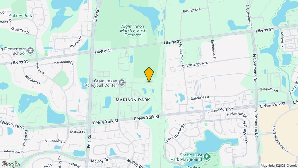 611 Conservatory Ln Mapa y Detalles de la Ubicación