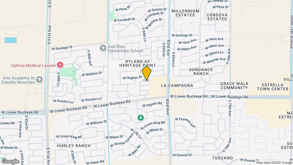 2618 S Devonna Ln Map and Location Details