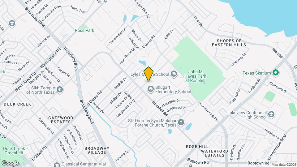 1022 Wendell Way Mapa y Detalles de la Ubicación