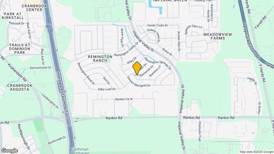 18798 Prairie Larkspur Dr Mapa y Detalles de la Ubicación