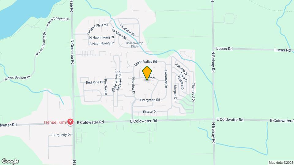 312 Black Oak Ct Mapa y Detalles de la Ubicación