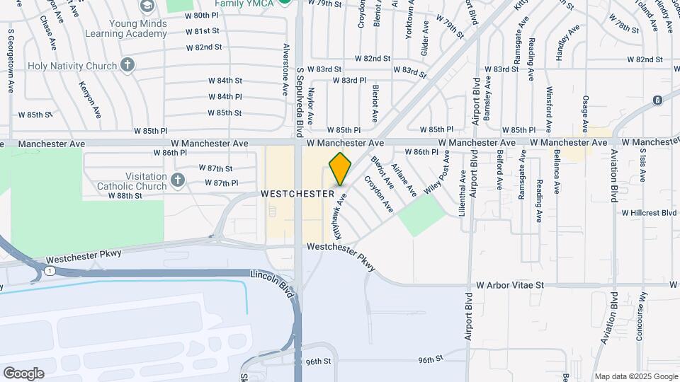 8819 Kittyhawk Ave Map and Location Details