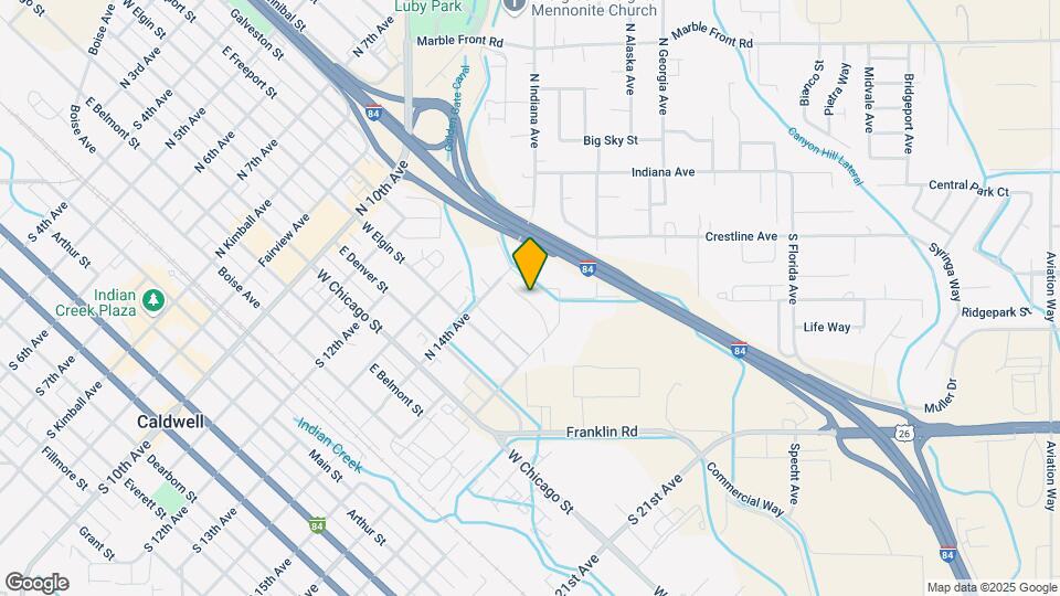 720 N 14th St Map and Location Details