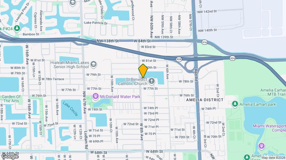 783 W 78th St Map and Location Details