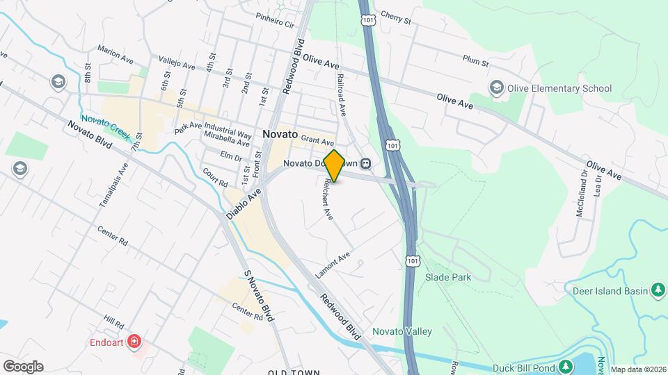 844 Reichert Ave Mapa y Detalles de la Ubicación