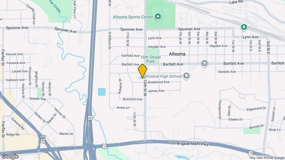 712 10th St W Mapa y Detalles de la Ubicación