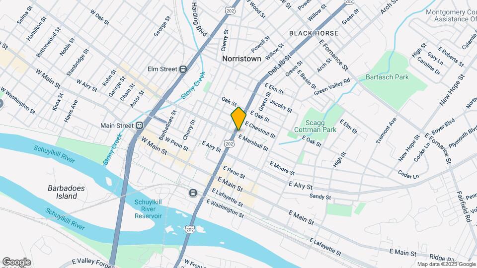 600 Dekalb St Map and Location Details