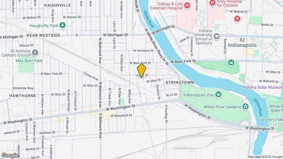 210 N Richland St Map and Location Details