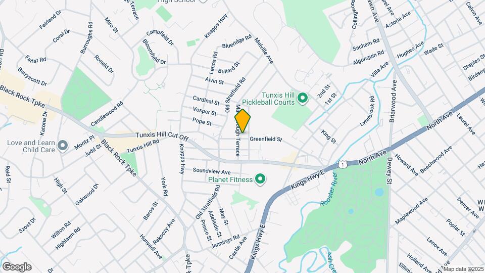 322 Greenfield St Mapa y Detalles de la Ubicación