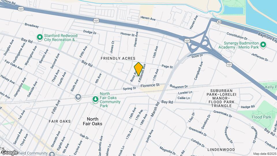 937-939 Fifteenth Ave Map and Location Details