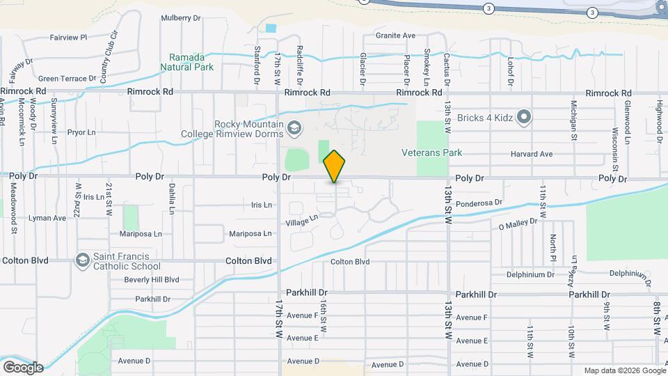 Rocky Meadow Apartments Map and Location Details