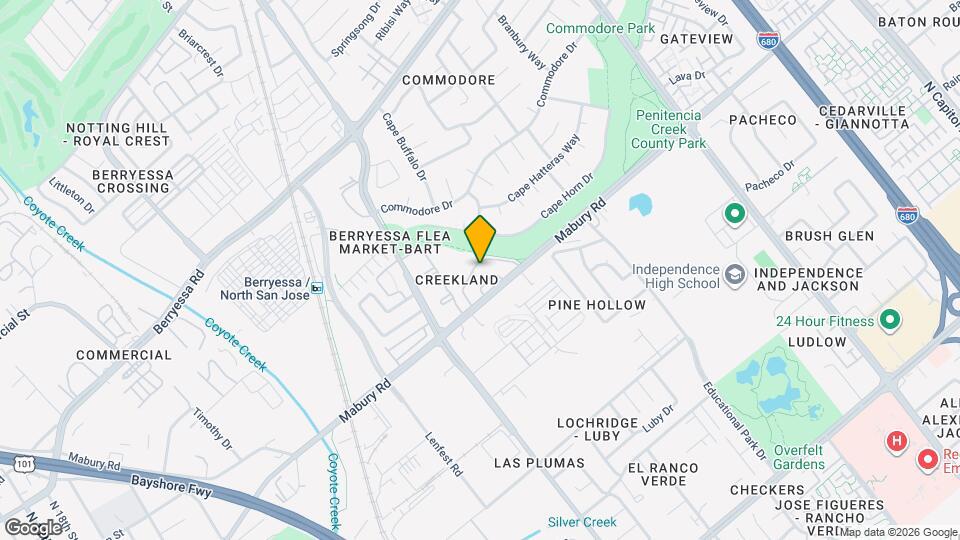 744 Creekland Cir Map and Location Details