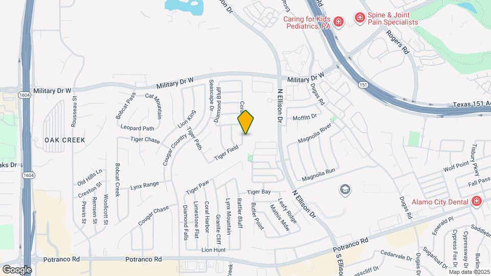 1114 Coral Bay Map and Location Details