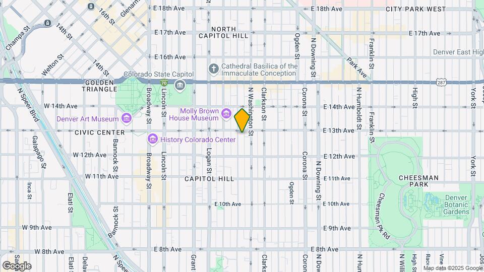 1272 Pearl St Map and Location Details