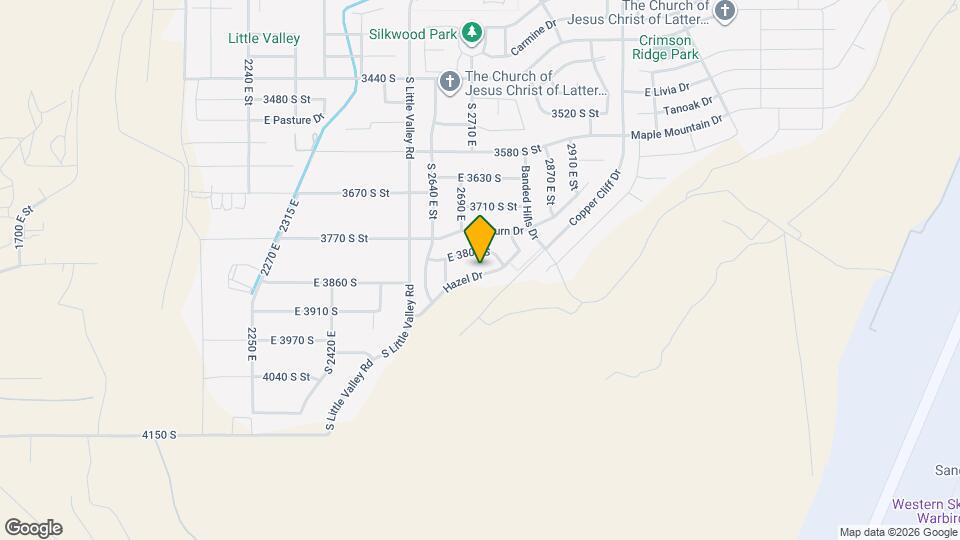 2721 Hazel Dr Map and Location Details