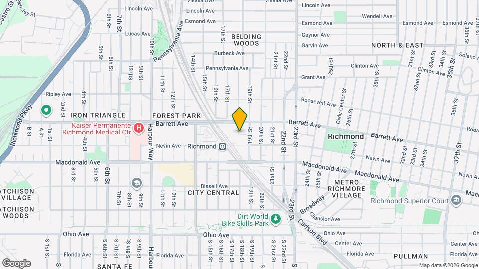 440 18th St Map and Location Details