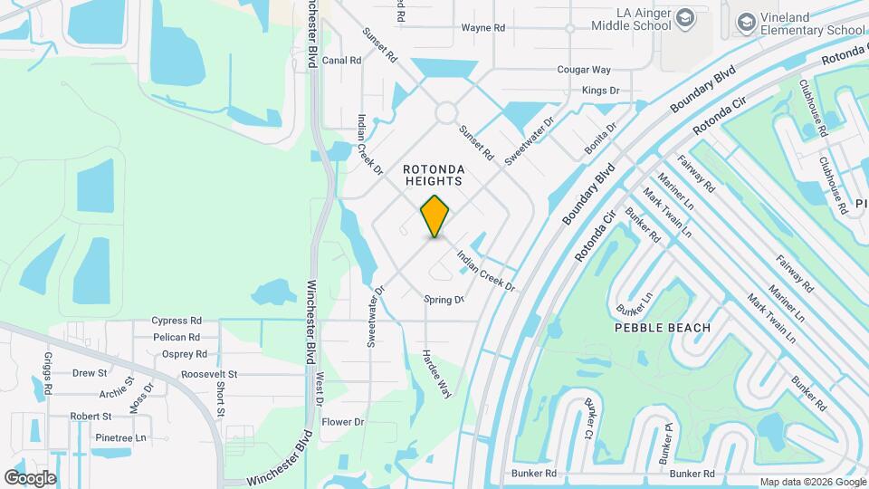 351 Sweetwater Dr Map and Location Details