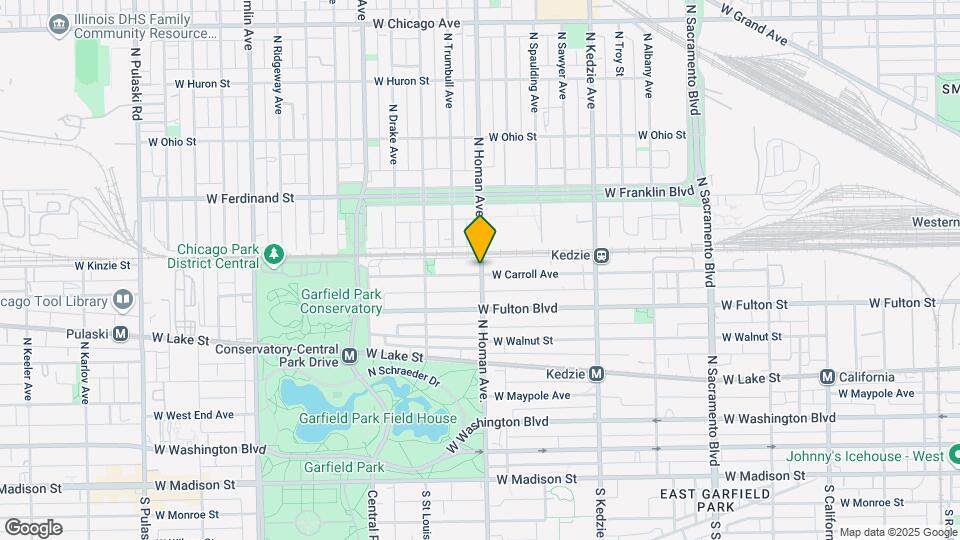 340 S Homan Ave Map and Location Details