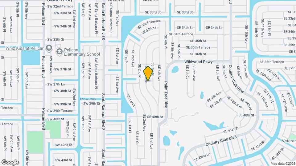 3741 SE 3rd Ave Map and Location Details