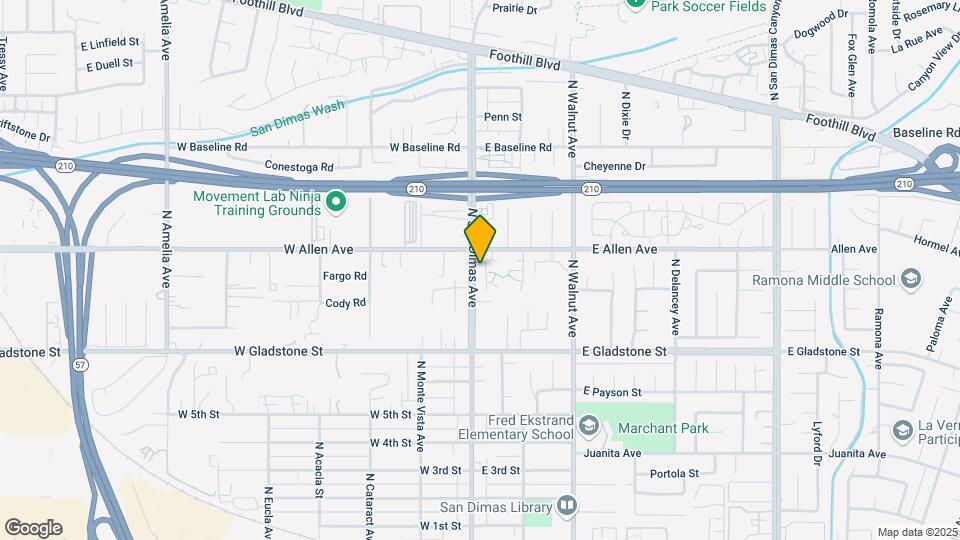 841 Tucson Ct Map and Location Details