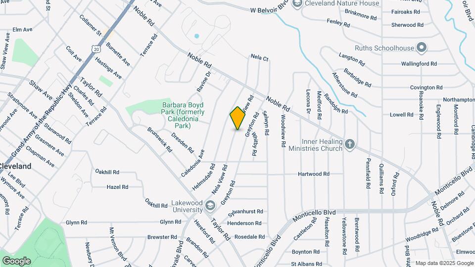 915 Nela View Rd Map and Location Details
