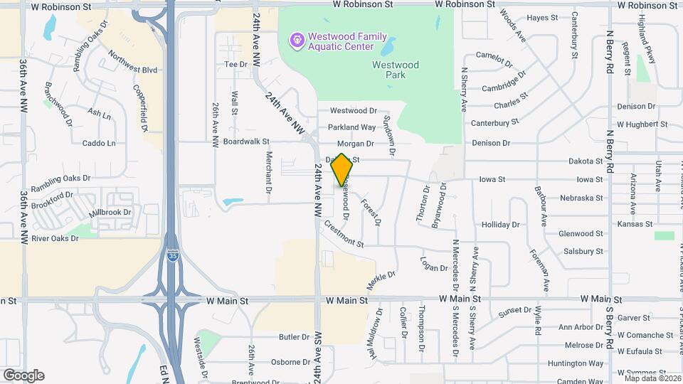 400 Rosewood Dr Mapa y Detalles de la Ubicación