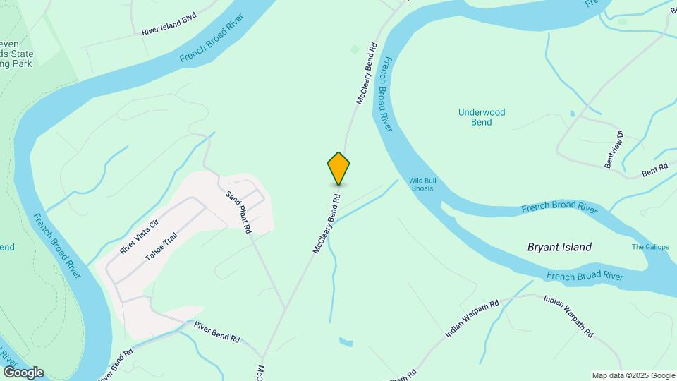 1678 McCleary Bend Rd Map and Location Details